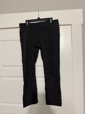 lululemon athletica Black Subtle Animal Print Leggings
